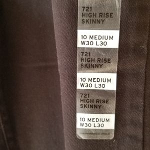 Levi's 721 high-Rise Skinny